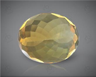 Yellow Citrine Natural Certified  10.84CTS-8477